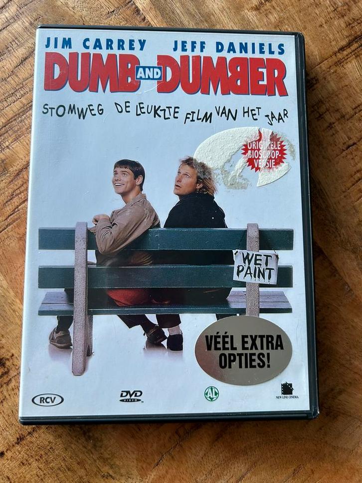 DVD - Dumb and dumber, Cd's en Dvd's, Dvd's | Komedie, Gebruikt, Overige genres, Alle leeftijden, Ophalen of Verzenden