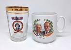 Glazen Koninklijk huis, Verzamelen, Koninklijk Huis en Royalty, Ophalen of Verzenden, Zo goed als nieuw, Nederland, Servies