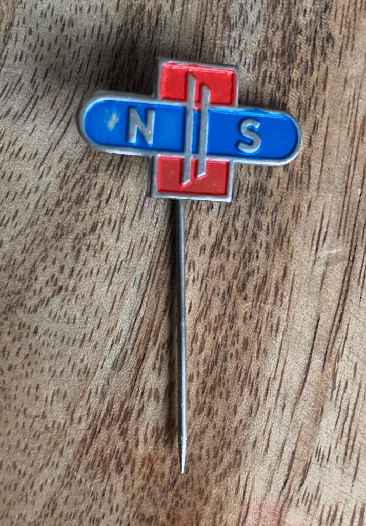 Nederlandse Spoorwegen Speld, Verzamelen, Spoorwegen en Tramwegen, Ophalen of Verzenden