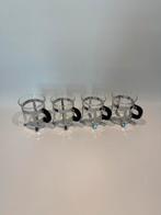 4x Vintage Bodum theeglas, Huis en Inrichting, Keuken | Servies, Ophalen of Verzenden, Glas, Overige stijlen