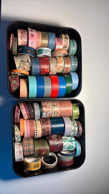 Washitape 64 stuks beschikbaar voor biedingen