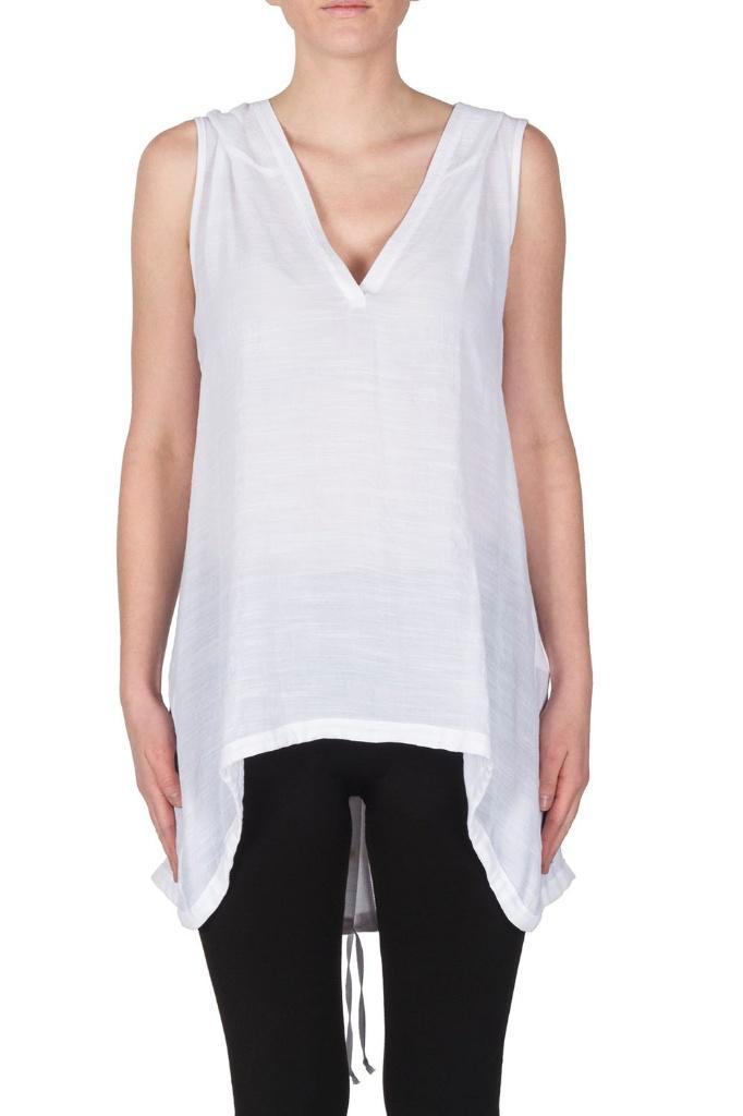 Joseph Ribkoff prachtig vlotte hoodie top mt 38/40, Kleding | Dames, Blouses en Tunieken, Nieuw, Maat 38/40 (M), Wit, Ophalen of Verzenden