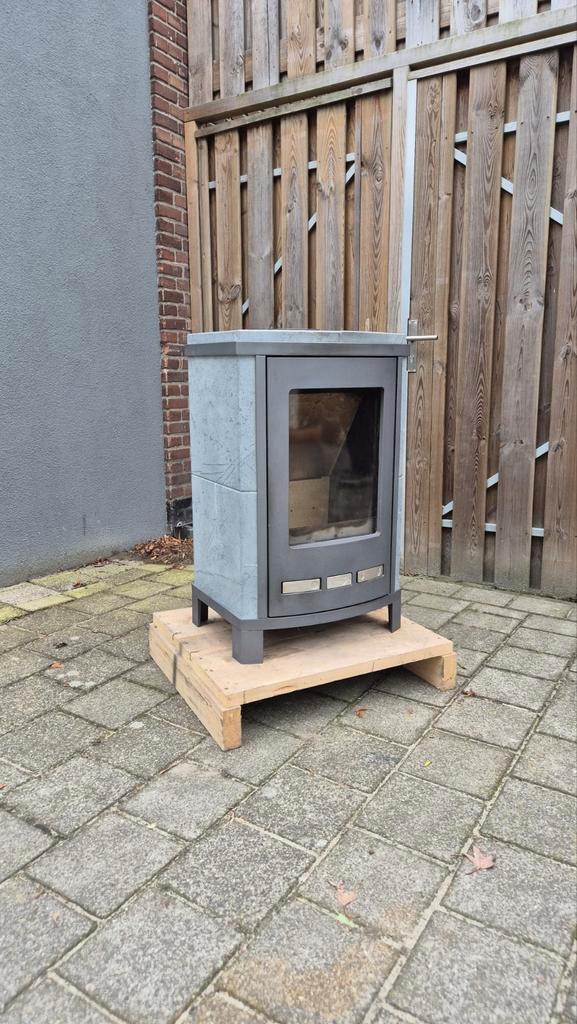 Altech Torus Speksteen Houtkachel, Huis en Inrichting, Kachels, Gebruikt, Vrijstaand, Houtkachel, Hout, Ophalen