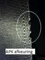 Gerafelde gordelband beschadigde gordels gordel APK afkeur, Auto-onderdelen, Nieuw, Ophalen of Verzenden