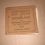 Sleeswijk's Zak-Atlas van Nederland, Ophalen of Verzenden, J.A. Sleeswijk