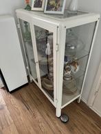 Vitrinekast, Huis en Inrichting, Kasten | Vitrinekasten, Ophalen, 50 tot 100 cm, Zo goed als nieuw, Minder dan 100 cm