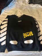 Zwarte off white trui maat s, Kleding | Heren, Truien en Vesten, Ophalen of Verzenden, Nieuw, Maat 46 (S) of kleiner, Zwart