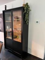 Moderne Vitrinekast met Glazen Deuren, Ophalen, 50 tot 100 cm, 150 tot 200 cm, 25 tot 50 cm
