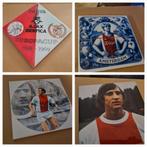 4 Ajax tegeltjes 15,2x15,20.5 lxbxd tegel, Ophalen of Verzenden, Zo goed als nieuw, Ajax, Overige typen