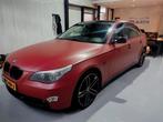 BMW 5-Serie 2.5 I 523i e60 2006 rood onderhoudsboekjes, Auto's, BMW, Zwart, 2497 cc, 1445 kg, Bedrijf