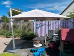 Grote parasol 3 x 3 meter, Tuin en Terras, Parasols, Ophalen, Gebruikt, 2 tot 3 meter, Zweefparasol