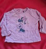 Minnie mouse shirt, Kinderen en Baby's, Babykleding | Maat 68, Disney, Meisje, Ophalen of Verzenden, Zo goed als nieuw