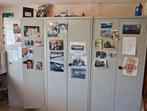 3 lockerkast. 1 archief. Metaal. Prijs per stuk, Ophalen, Gebruikt