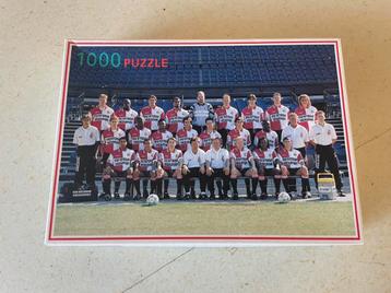Feyenoord puzzel 1000 stukjes  beschikbaar voor biedingen