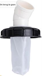 Nieuwe water tank regenvat water filter set 165 mm, Tuin en Terras, Regentonnen, Ophalen of Verzenden, Nieuw, Kunststof