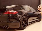 SUPER AUTO ZUINIG PORSCHE PANAMERA S HYBRID/ 2011-Model 2012, Auto's, Porsche, Zwart, 2995 cc, Adaptive Cruise Control, Zwart