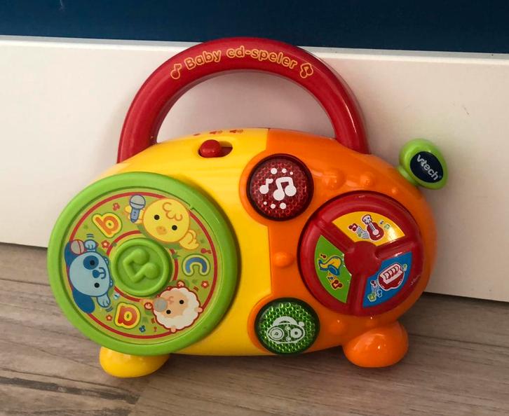 V tech baby cd speler, Kinderen en Baby's, Speelgoed | Vtech, Zo goed als nieuw, Ophalen