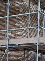 Steiger, Doe-het-zelf en Verbouw, Steigers, Ophalen, Gebruikt, Gevelsteiger, 5 meter of hoger