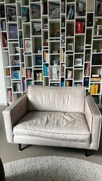 Leren fauteuil van Loods 5 —Loods5, Huis en Inrichting, Banken | Sofa's en Chaises Longues, Ophalen, Gebruikt, Eenpersoons, 75 tot 100 cm