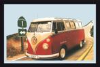 Volkswagen California VW reclame spiegel wand decoratie