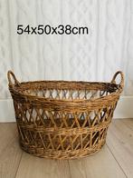 Rustic rattan grote mand ophalen Oud-Beijerland, Ophalen, Ovaal, Riet, Mand