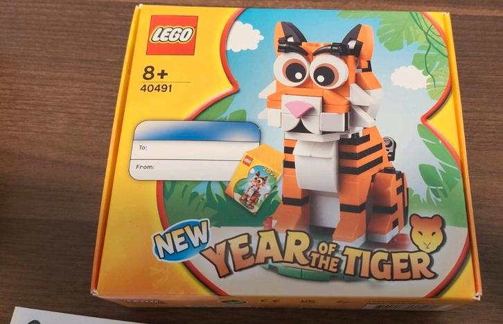 Lego 40491 uit 2022 Year of the Tiger, Kinderen en Baby's, Speelgoed | Duplo en Lego, Nieuw, Lego, Complete set, Ophalen of Verzenden