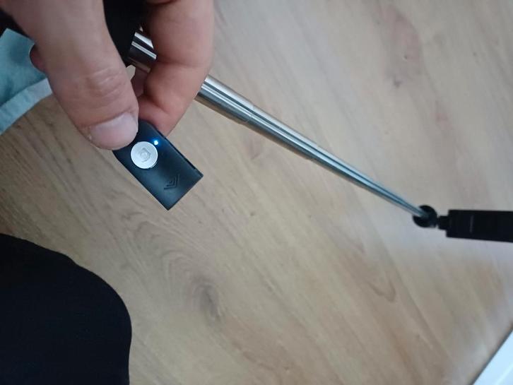 Selfiestick met Afneembare Knop, Audio, Tv en Foto, Actiecamera's, Gebruikt, Overige merken, Ophalen of Verzenden