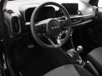 Kia Picanto 1.0 DPI DynamicLine Automaat Navigatie Apple Car, Auto's, Kia, Stof, 63 pk, 4 stoelen, Zwart