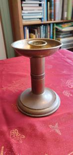 Antieke Koperen Kandelaar, Antiek en Kunst, Antiek | Kandelaars, Ophalen of Verzenden, Koper of Brons