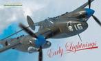 Eduard P 38 'early Lightning' bouwdoos., Hobby en Vrije tijd, Modelbouw | Vliegtuigen en Helikopters, Overige merken, Groter dan 1:72