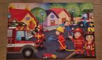 Grote XXL puzzel "Brandweer" 45 stukken, vloerpuzzel, Ophalen of Verzenden, 10 tot 50 stukjes, Zo goed als nieuw