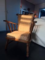 Antieke rookstoel, Gebruikt, Overige kleuren, Stof, Eén