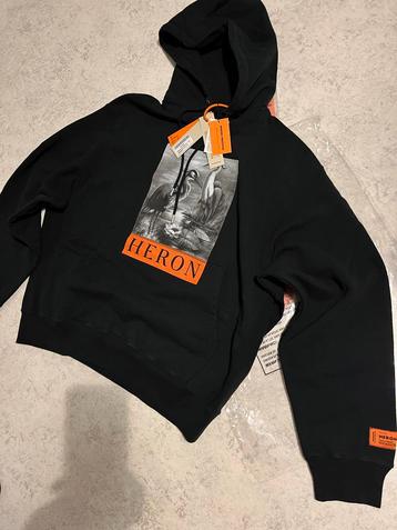 Heron Preston Hoodie Zwart XL Nieuw beschikbaar voor biedingen