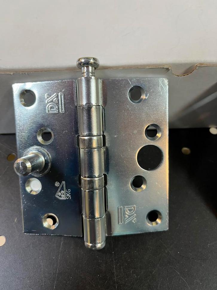 DX kogellager veiligheid scharnier rechte hoek 89x89 NIEUW ., Hobby en Vrije tijd, Knutselen, Nieuw, Materiaal, Ophalen of Verzenden