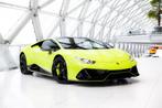 Lamborghini Huracan EVO 4WD | Fluo Capsule | Sensonum | Verd, Auto's, Lamborghini, Automaat, Gebruikt, 5204 cc, Startonderbreker