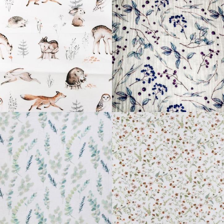 Diverse katoen en hydrofiel nieuw, Hobby en Vrije tijd, Stoffen en Lappen, Nieuw, Katoen, 120 cm of meer, 200 cm of meer, Overige kleuren