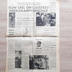 Karikatuur Wondervoetballer Pelé door Dik Bruynesteyn WK1962, Verzamelen, Sportartikelen en Voetbal, Verzenden, Zo goed als nieuw