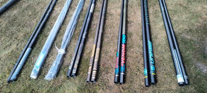 Masten, gieken, zeilen, verlengers, Watersport en Boten, Windsurfen, Zeil, Ophalen