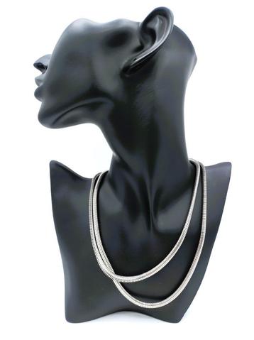 Vintage zilveren slangenketting, 83 cm (!) beschikbaar voor biedingen