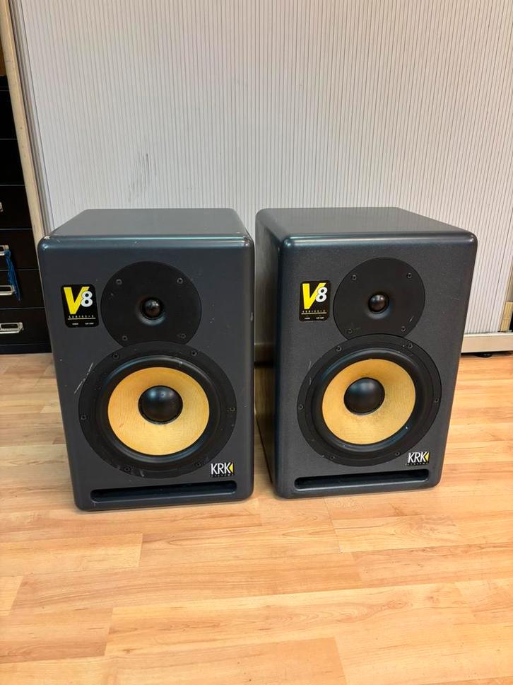KRK systems V8 series 2 - Studio monitor, Audio, Tv en Foto, Luidsprekers, Gebruikt, Complete surroundset, 120 watt of meer, Overige merken