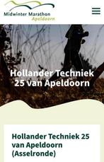 Startbewijs 25km Asselronde midwinter marathon, Eén persoon