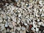 Split gebroken wit paar zakken vol, Tuin en Terras, Grind, Keien en Split, Ophalen, Overige materialen, Gebruikt, Wit