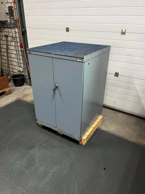 HUNI stalen werkplaatskast, Doe-het-zelf en Verbouw, Gereedschapskisten, Gebruikt, Ophalen