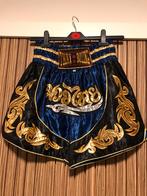 Thai boxing Thai boks broekje broek shortje taille 66cm, Verzenden, Nieuw, Blauw