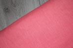100% geweven katoen stof - uni roze gekleurd #2681 €5 p/m, 200 cm of meer, Nieuw, Ophalen of Verzenden, 120 cm of meer