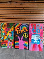 Feestweek versiering, Ophalen