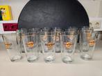 16 Hard Rock cafe bierglazen, h 15, inh ca 330ml, Ophalen, Zo goed als nieuw, Bierglas