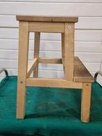 opstap krukje van hout met draaggreep, Huis en Inrichting, Woonaccessoires | Overige, Ophalen of Verzenden, 'T Olde Gre-j, Info@toldegrej.nl