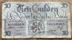 10 Gulden 1945 Lieftinck Tientje, Postzegels en Munten, Bankbiljetten | Nederland, Ophalen, 10 gulden, Los biljet