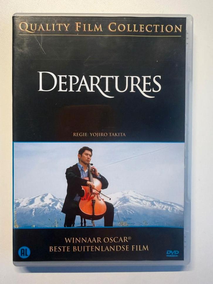 Departures DVD/ ACTIE 5=4, Cd's en Dvd's, Dvd's | Filmhuis, Zo goed als nieuw, Overige gebieden, Vanaf 16 jaar, Ophalen of Verzenden